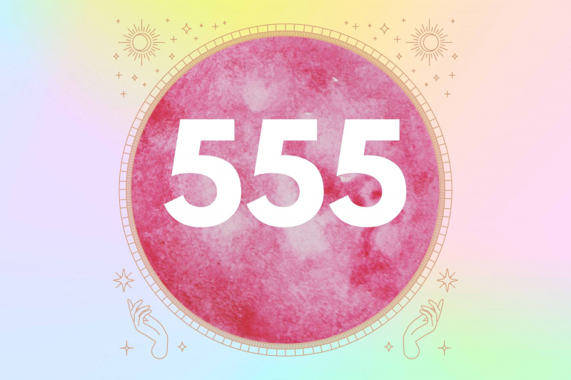555 Význam čísla anjela