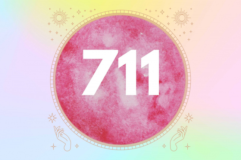 711 Znaczenie numeru anioła