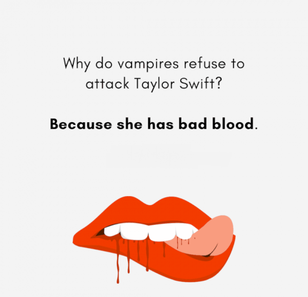   halloweenowe żarty o wampirach